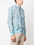 graphic-print bomber jacket
